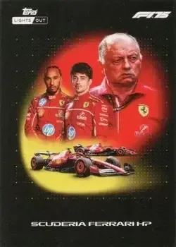 2025 Topps Lights Out Formula 1 feature card