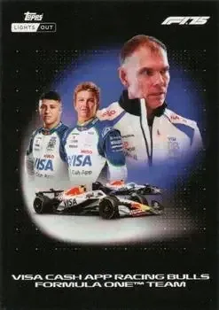 2025 Topps Lights Out Formula 1 feature card