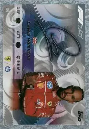 2025 Topps Turbo Attax F1 #26 - Lewis Hamilton - Scuderia Ferrari HP