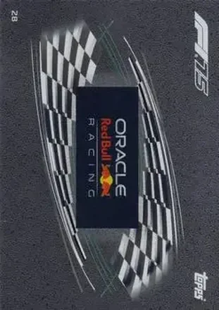 2025 Topps Turbo Attax F1 #28 - Oracle Red Bull Racing - Oracle Red Bull Racing