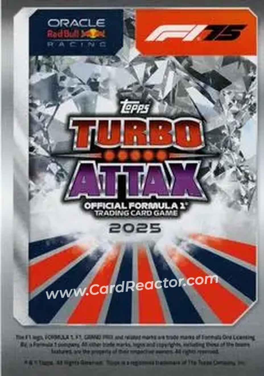 2025 Topps Turbo Attax F1 #30 - Christian Horner - Oracle Red Bull Racing - Back