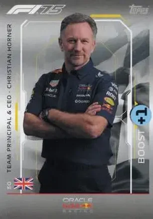 2025 Topps Turbo Attax F1 #30 - Christian Horner - Oracle Red Bull Racing