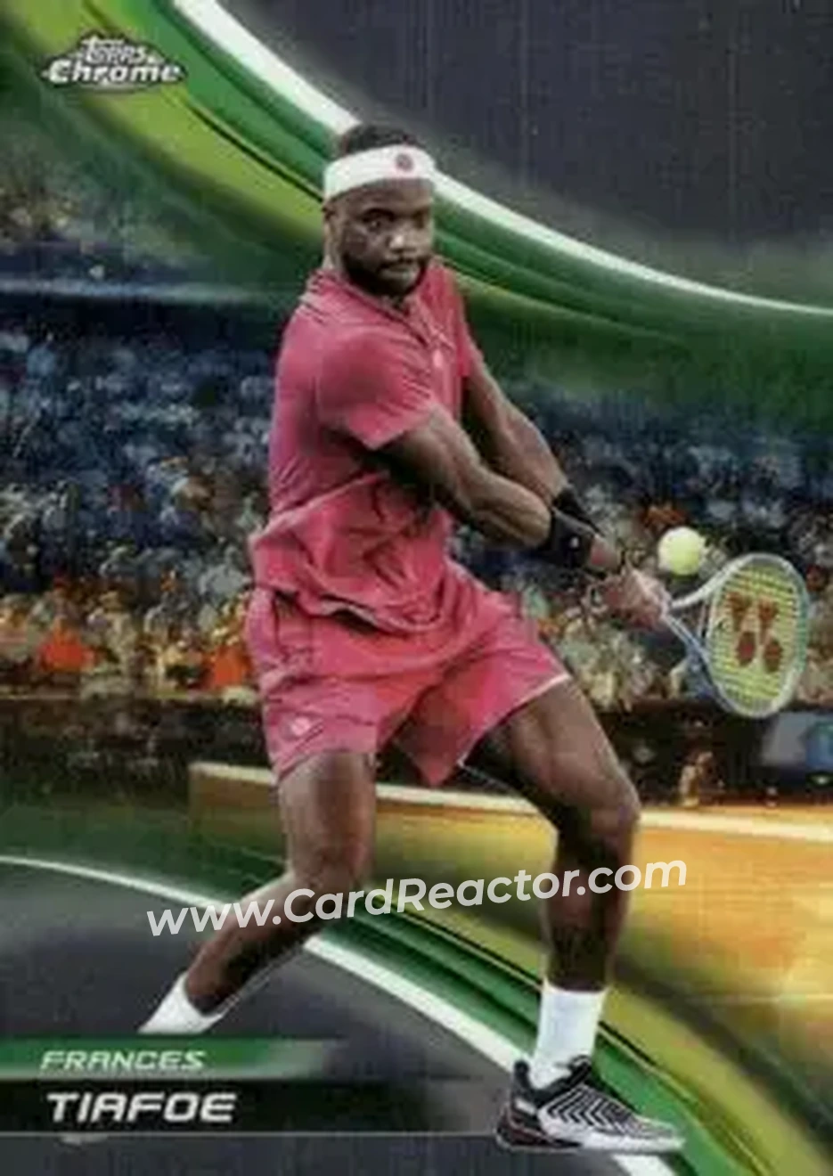 2025 Topps Chrome #22 - Frances Tiafoe - Front