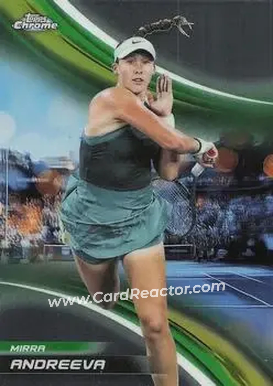 2025 Topps Chrome #27 - Mirra Andreeva - Front