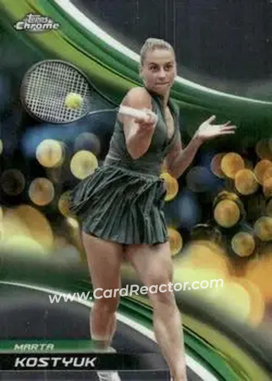 2025 Topps Chrome #29 - Marta Kostyuk - Front