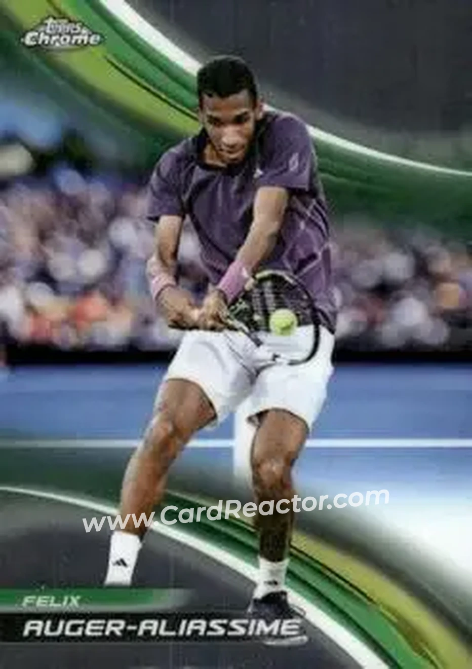 2025 Topps Chrome #30 - Felix Auger-Aliassime - Front