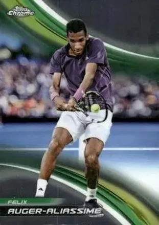 2025 Topps Chrome #30 - Felix Auger-Aliassime