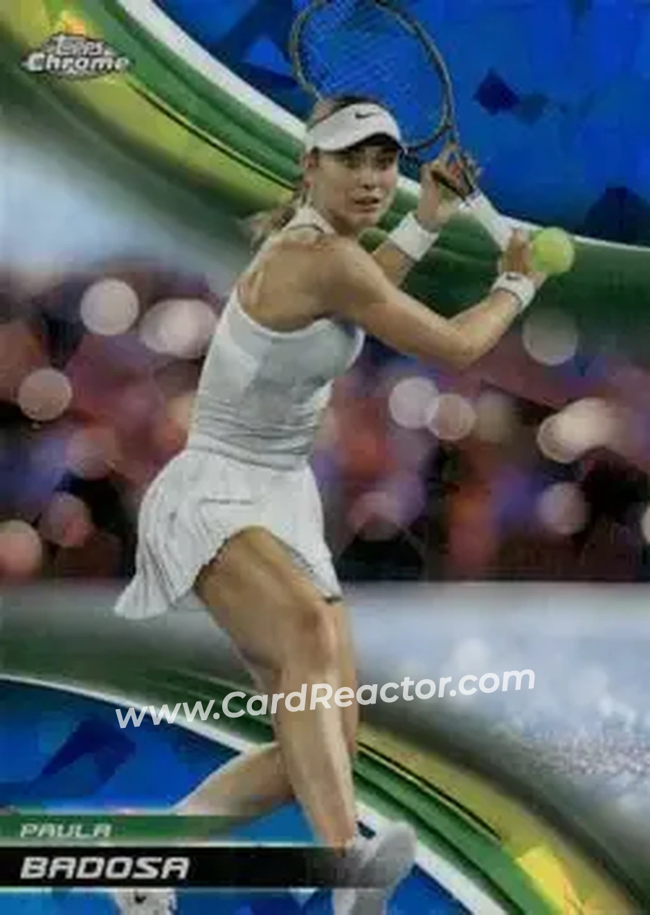 2025 Topps Chrome Sapphire Edition #21 - Paula Badosa - Front