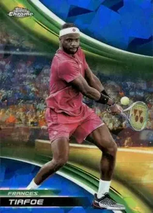 2025 Topps Chrome Sapphire Edition #22 - Frances Tiafoe