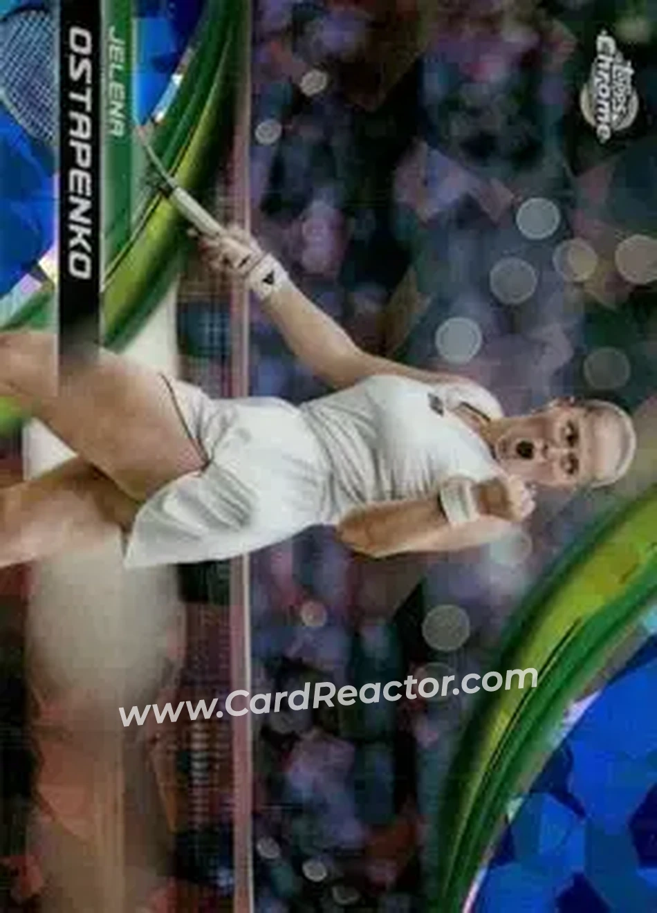 2025 Topps Chrome Sapphire Edition #23 - Jelena Ostapenko - Front