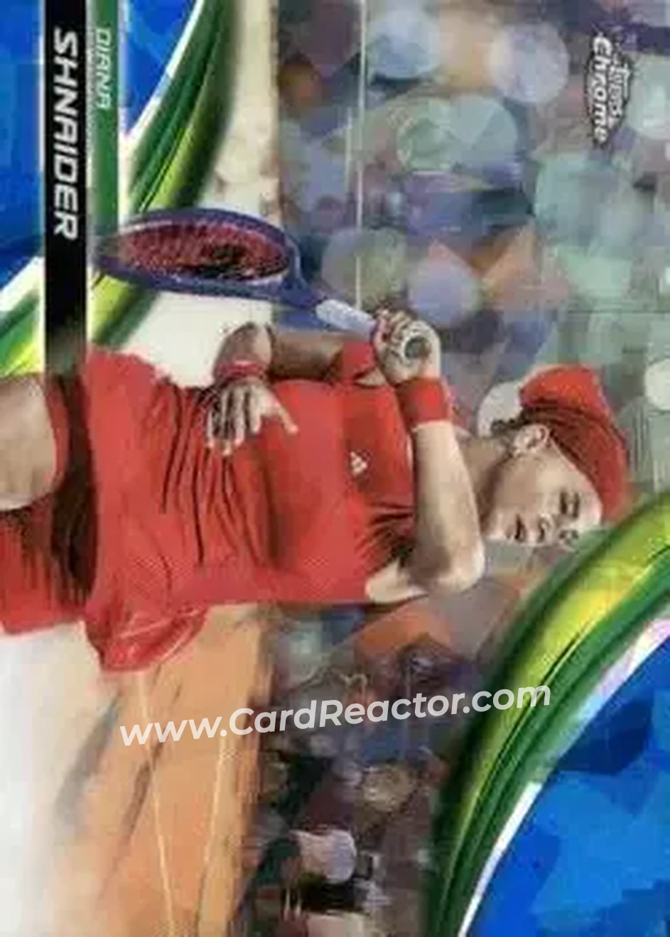2025 Topps Chrome Sapphire Edition #25 - Diana Shnaider