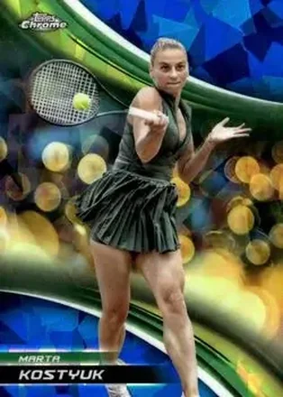 2025 Topps Chrome Sapphire Edition #29 - Marta Kostyuk
