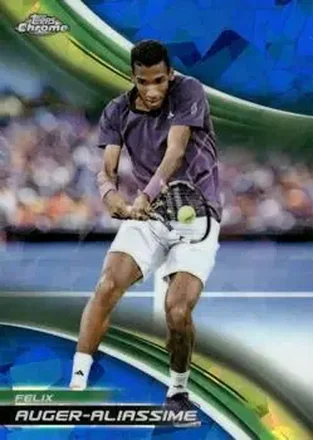 2025 Topps Chrome Sapphire Edition #30 - Felix Auger-Aliassime