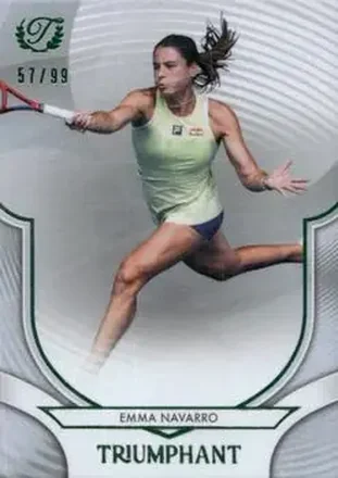 2025 Topps Triumphant #25 - Emma Navarro