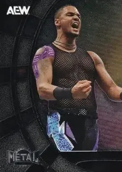 2025 SkyBox Metal Universe AEW feature card