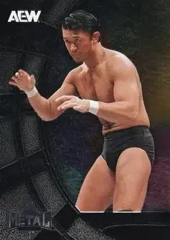 2025 SkyBox Metal Universe AEW feature card