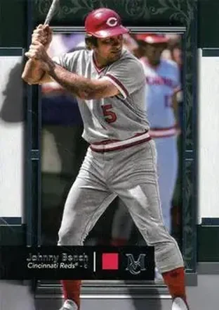 2024 Topps Museum Collection #12 - Johnny Bench - Cincinnati Reds