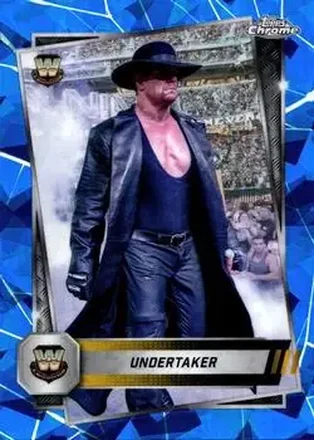 2025 Topps Chrome Sapphire Edition WWE #21 - The Undertaker