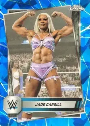 2025 Topps Chrome Sapphire Edition WWE #25 - Jade Cargill