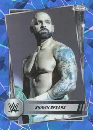 2025 Topps Chrome Sapphire Edition WWE #30 - Shawn Spears