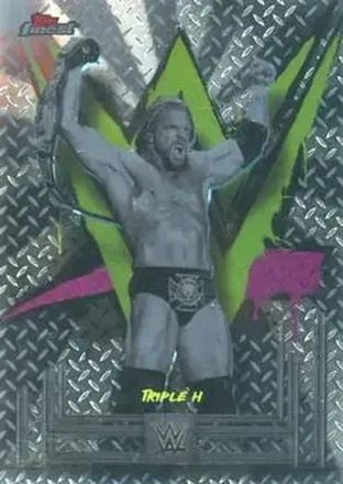 2025 Topps Finest WWE #21 - Hunter Hearst Helmsley