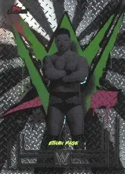 2025 Topps Finest WWE feature card