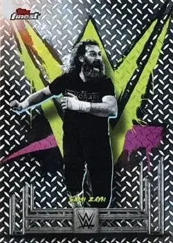 2025 Topps Finest WWE feature card