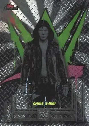 2025 Topps Finest WWE #27 - Chris Sabin