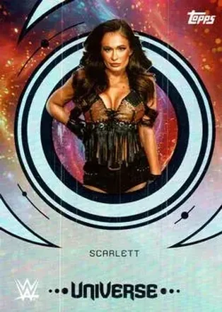 2025 Topps Universe WWE #27 - Scarlett Bordeaux