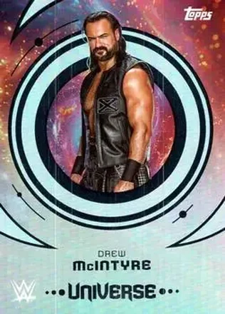 2025 Topps Universe WWE #28 - Drew McIntyre
