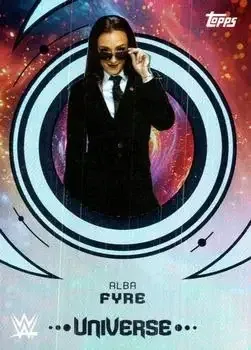 2025 Topps Universe WWE feature card