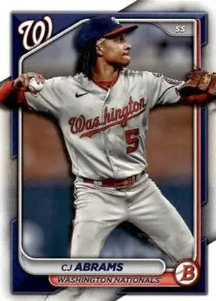 2024 Bowman #26 - CJ Abrams - Washington Nationals