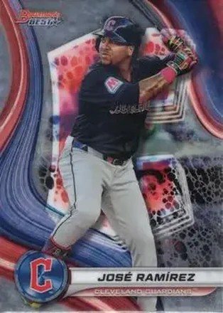 2024 Bowman's Best #23 - José Ramírez - Cleveland Guardians