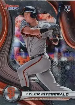 2024 Bowman's Best #25 - Tyler Fitzgerald - San Francisco Giants