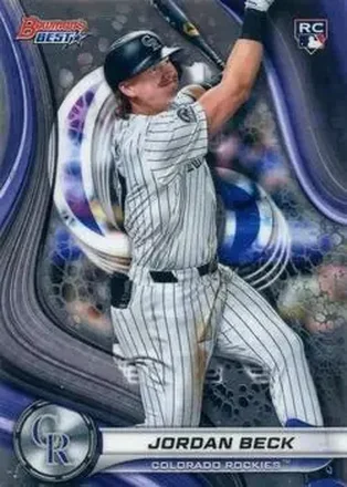 2024 Bowman's Best #26 - Jordan Beck - Colorado Rockies