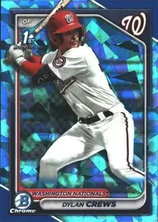 2024 Bowman Sapphire Edition #BCP-23 - Dylan Crews - Washington Nationals