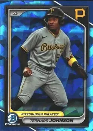 2024 Bowman Sapphire Edition #BCP-24 - Termarr Johnson - Pittsburgh Pirates