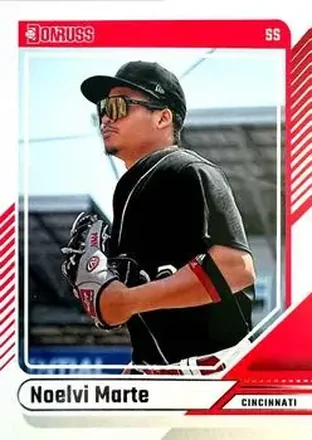 2024 Donruss #28 - Noelvi Marte - Cincinnati Reds
