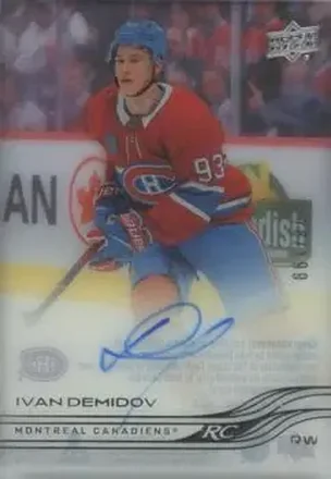 2025-26 Upper Deck Clear Cut #CC-ID - Ivan Demidov - Montreal Canadiens