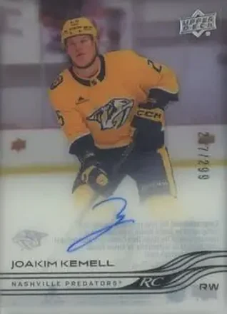 2025-26 Upper Deck Clear Cut #CC-JK - Joakim Kemell - Nashville Predators