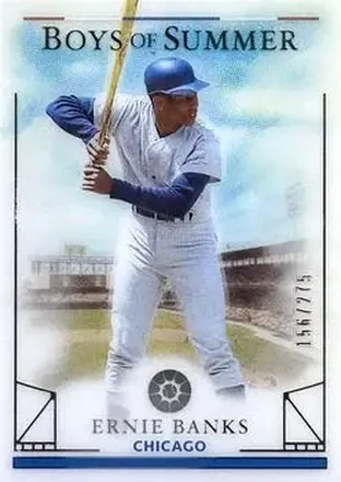 2024 Panini Boys of Summer #21 - Ernie Banks - Chicago Cubs