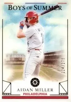 2024 Panini Boys of Summer feature card