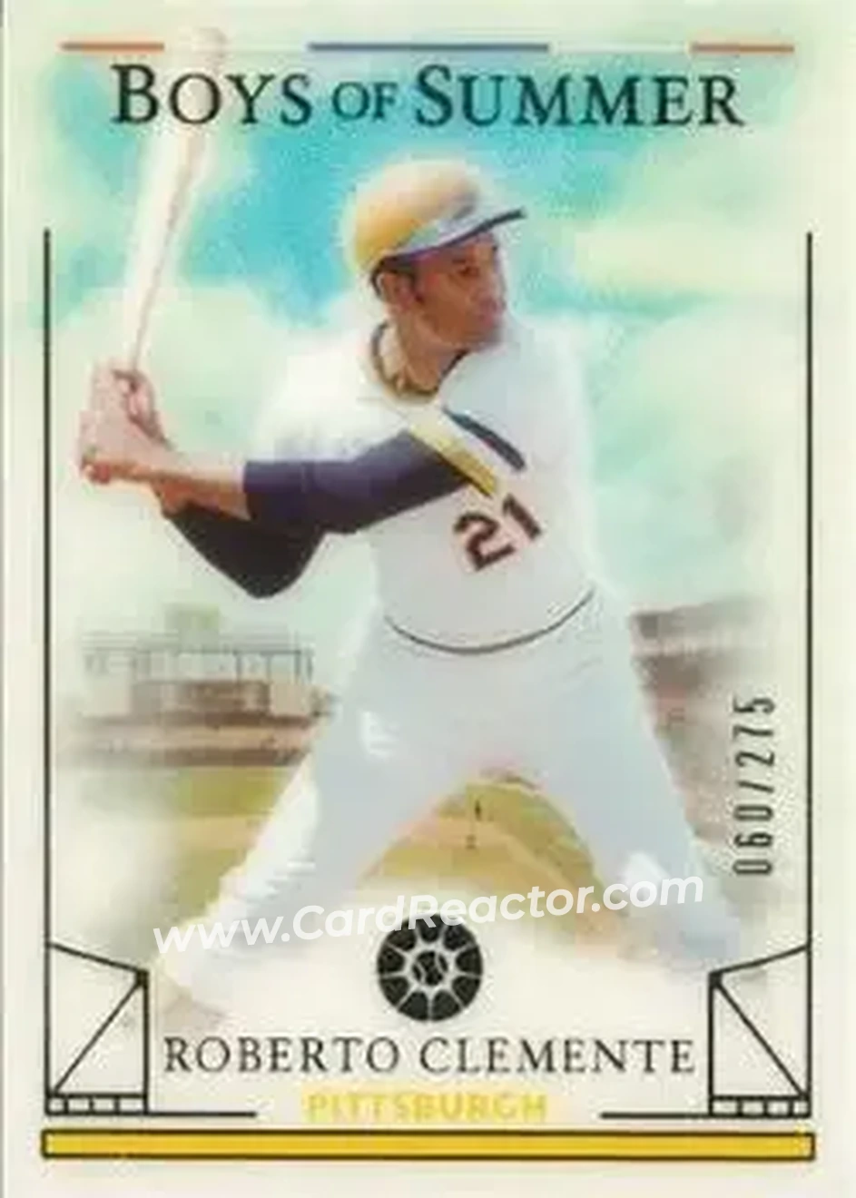 2024 Panini Boys of Summer #25 - Bob Clemente - Pittsburgh Pirates - Front