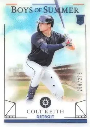 2024 Panini Boys of Summer #26 - Colt Keith - Detroit Tigers