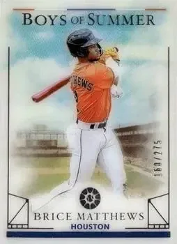 2024 Panini Boys of Summer feature card