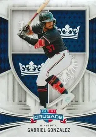 2024 Panini Crusade #23 - Gabriel Gonzalez - Minnesota Twins
