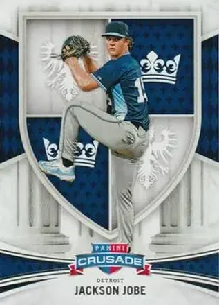 2024 Panini Crusade #27 - Jackson Jobe - Detroit Tigers