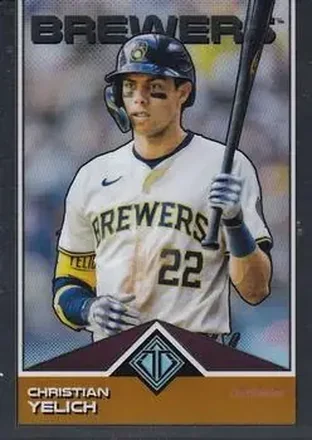 2024 Topps Transcendent Collection #18 - Christian Yelich - Milwaukee Brewers