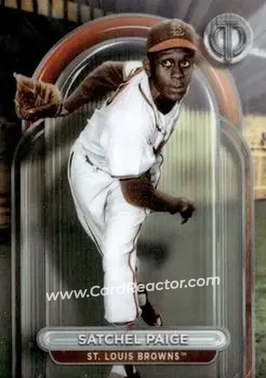 2024 Topps Tribute #11 - Satchel Paige - St. Louis Browns - Front