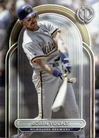 2024 Topps Tribute #14 - Robin Yount - Milwaukee Brewers